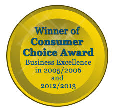 Consumer Choice Award Consumer Choice Award Winner for Business Excellence